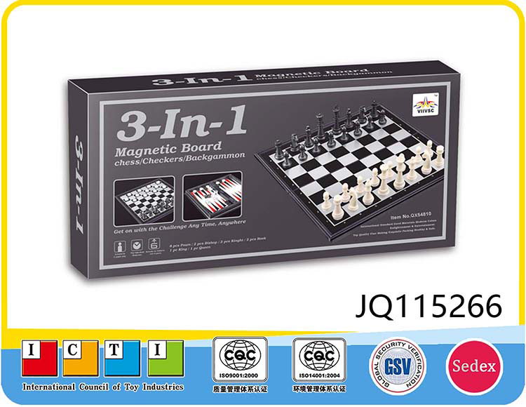 3合1磁性棋 JQ115266