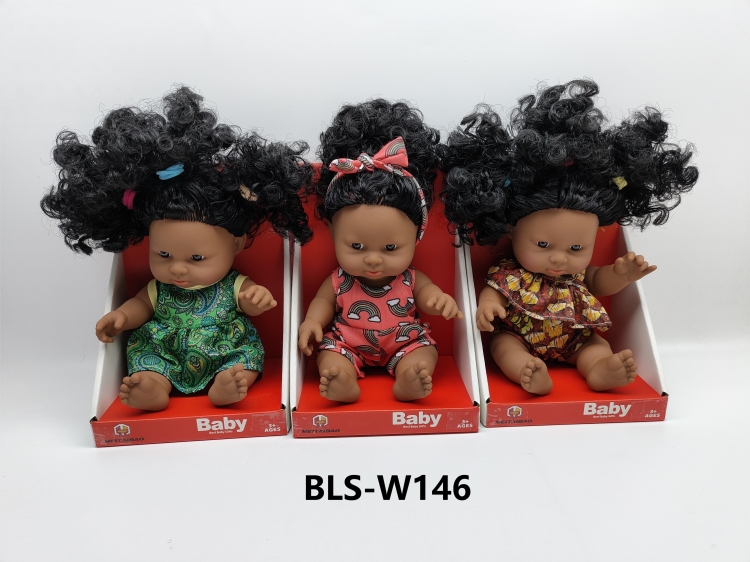 黑色娃娃 BLS-W146