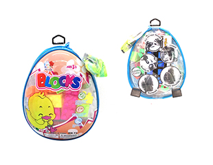 Small egg shaped backpack small chicken pattern 1329A
