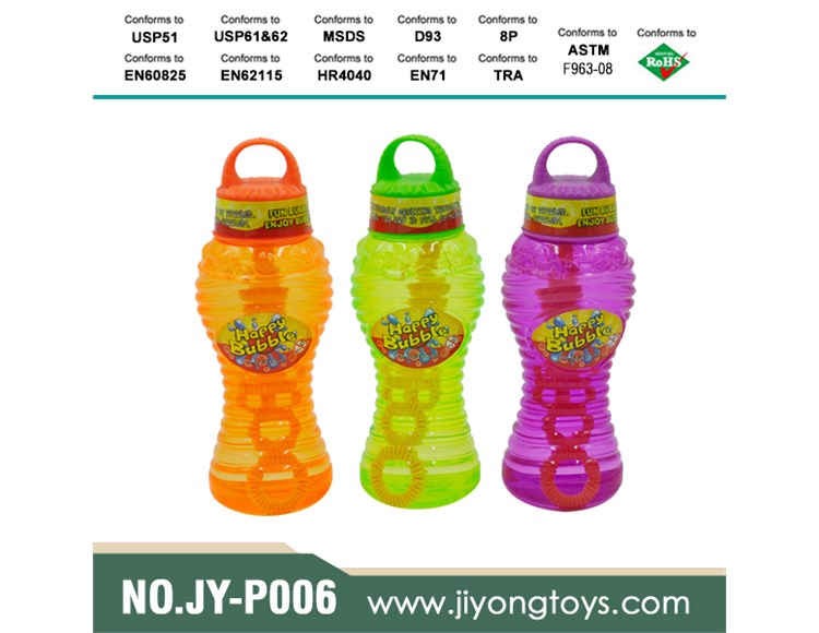 透明瓶吹泡泡水（236ML） JY-P006