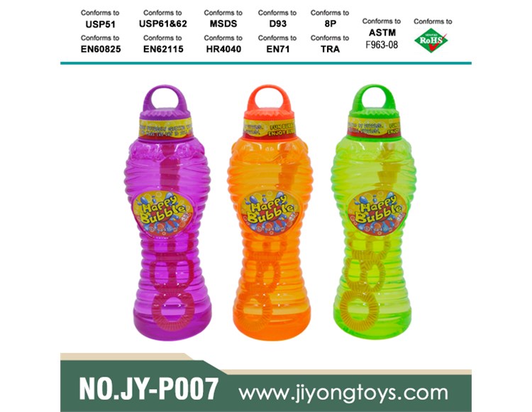 透明瓶吹泡泡水（475ML） JY-P007