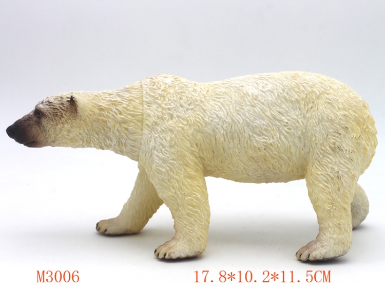 软胶充棉中北极熊 M3006