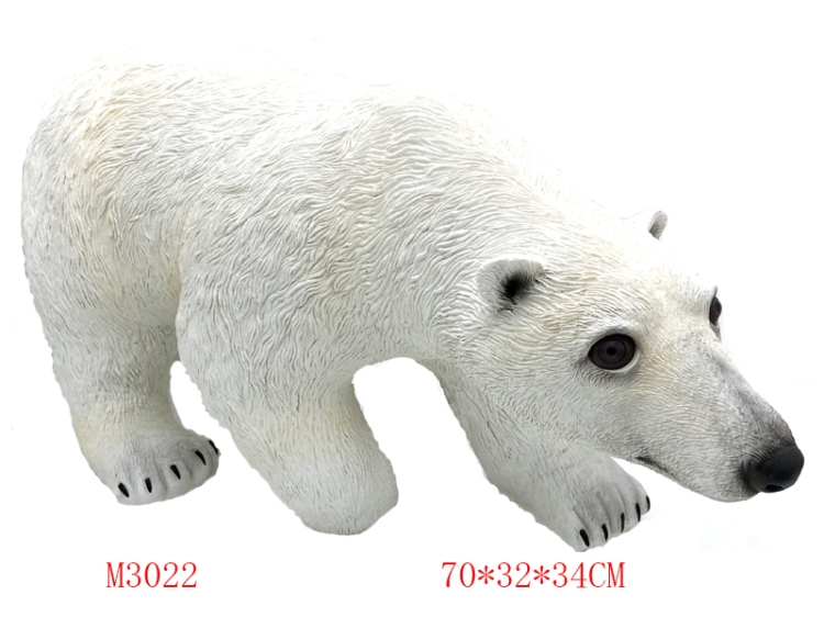 软胶充棉大北极熊 M3022