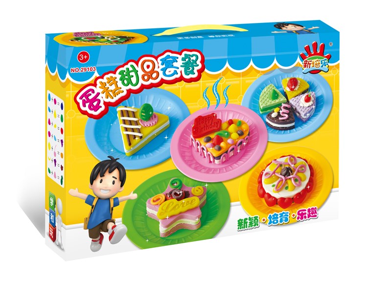 儿童彩泥-蛋糕甜品套餐 29103