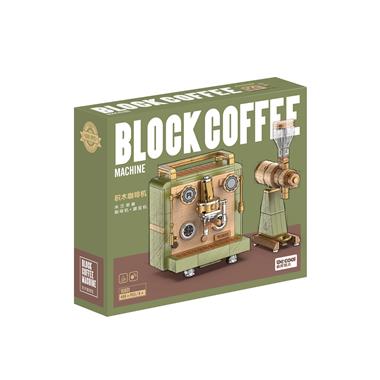 积木咖啡机系列-咖啡机+磨豆机组合 16801