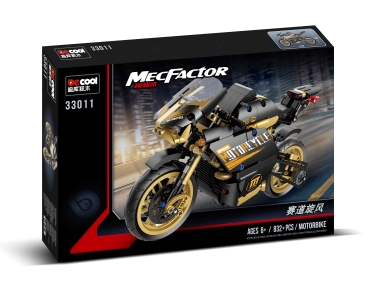 Ducati Motorcycle (Black Gold Track Edition)-Technology Series 33011