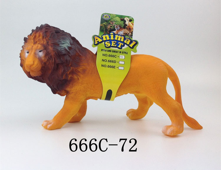 搪塑充棉狮 666C-72