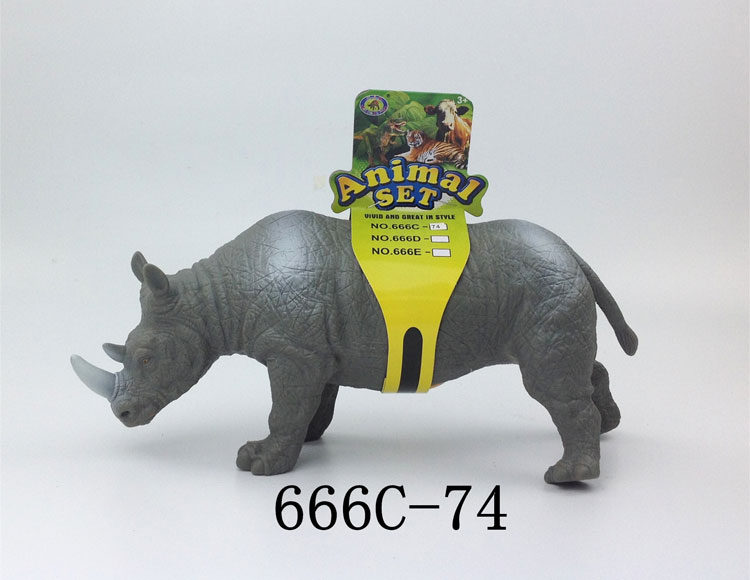 搪塑充棉犀牛 666C-74