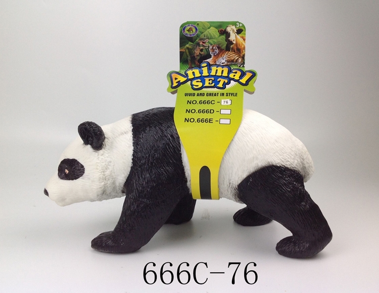 搪塑充棉熊猫 666C-76