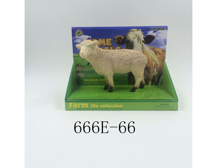 搪塑农场 羊 666E-66