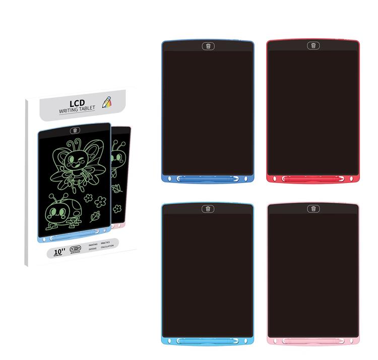 10寸LCD，ABS液晶写字板,单色屏（包电.CR2025电池一颗） A10