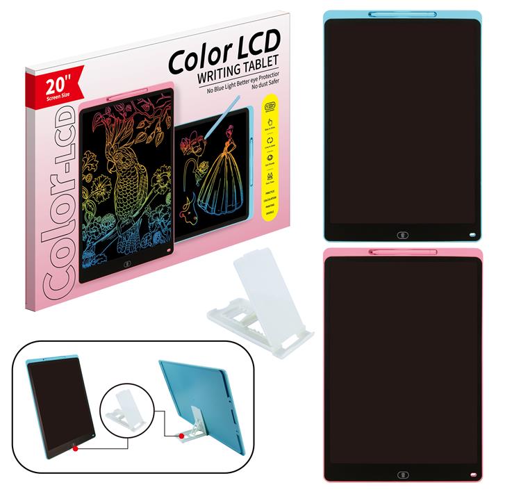 20寸液晶写字板带支架（包电.CR2025电池一颗） T20J