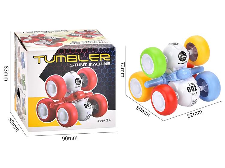 惯性6轮特技车 2024-8C