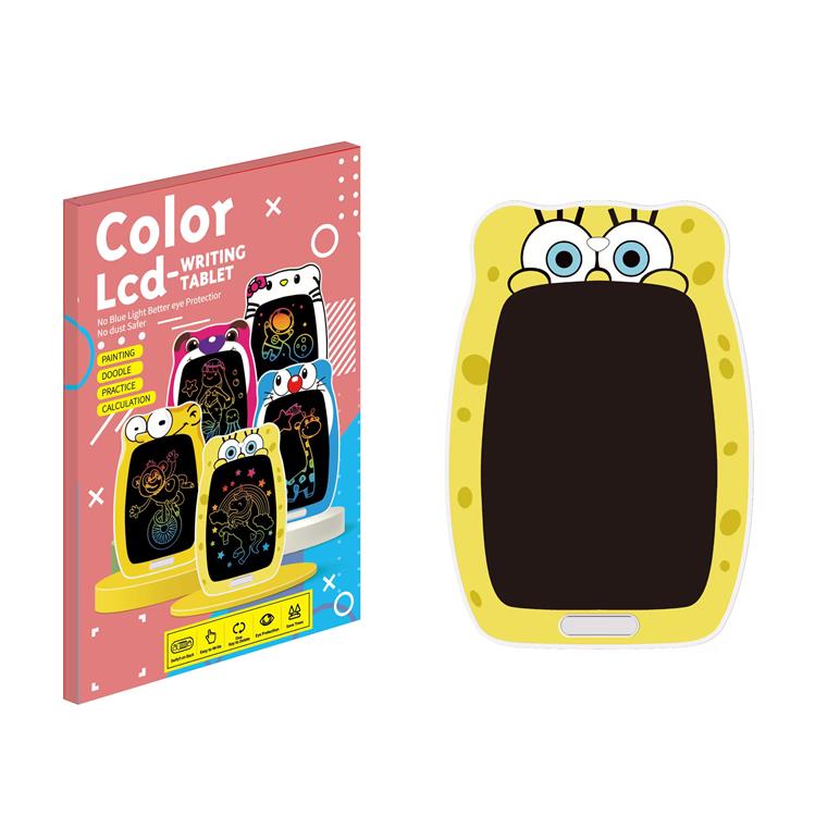 12寸海绵宝宝液晶写字板（包电.CR2025电池一颗） QHM12