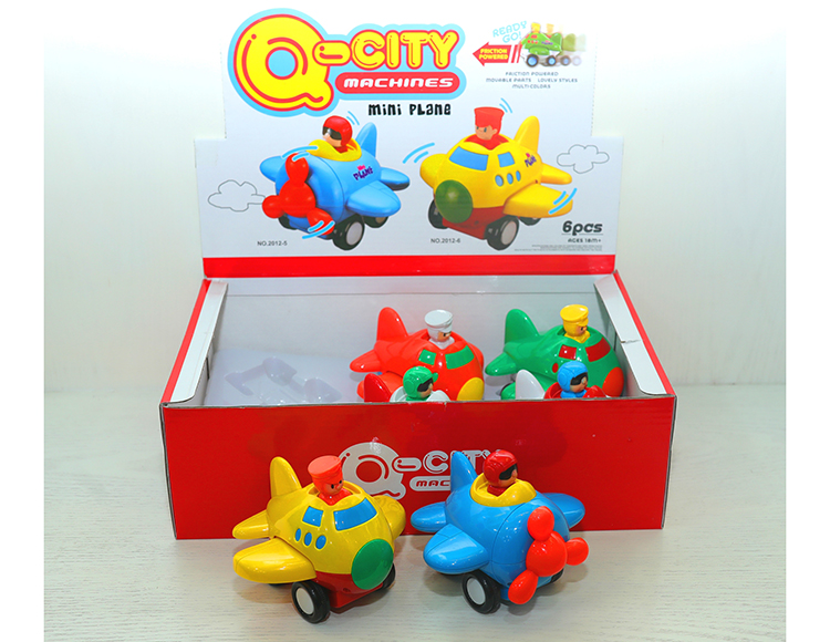 惯性六色卡通飞机 2012-5-6