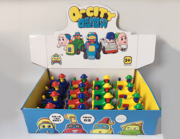 4 色惯性带动作卡通农夫车 2013-4