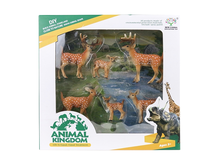 野生梅花鹿套装 X011B