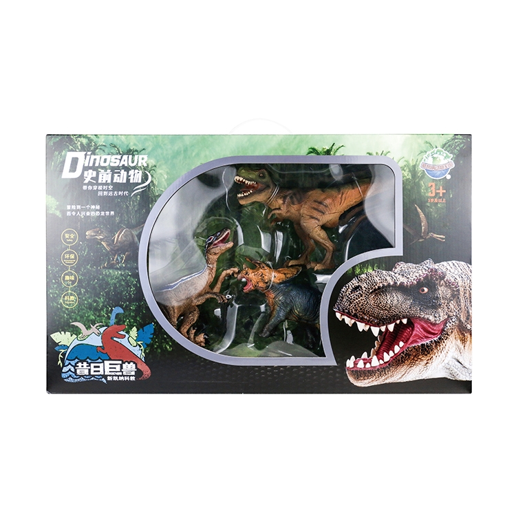 恐龙套装B（红暴龙+迅猛龙+三角龙） X4091