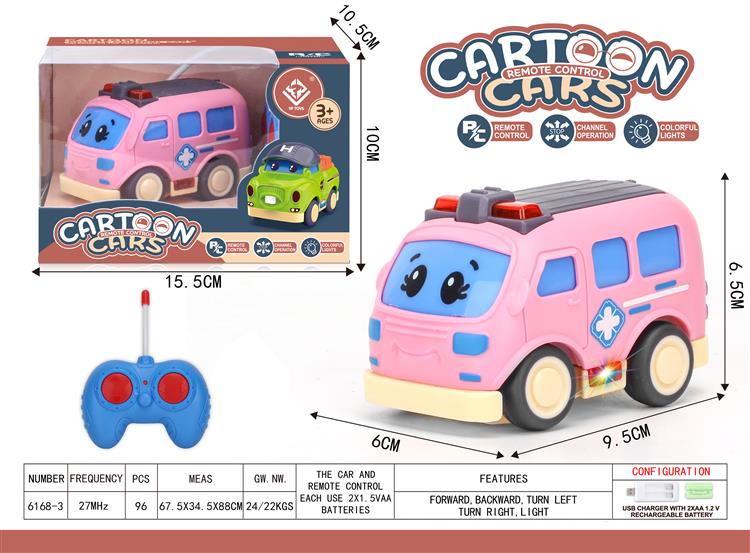 遥控卡通救护车 6168-3