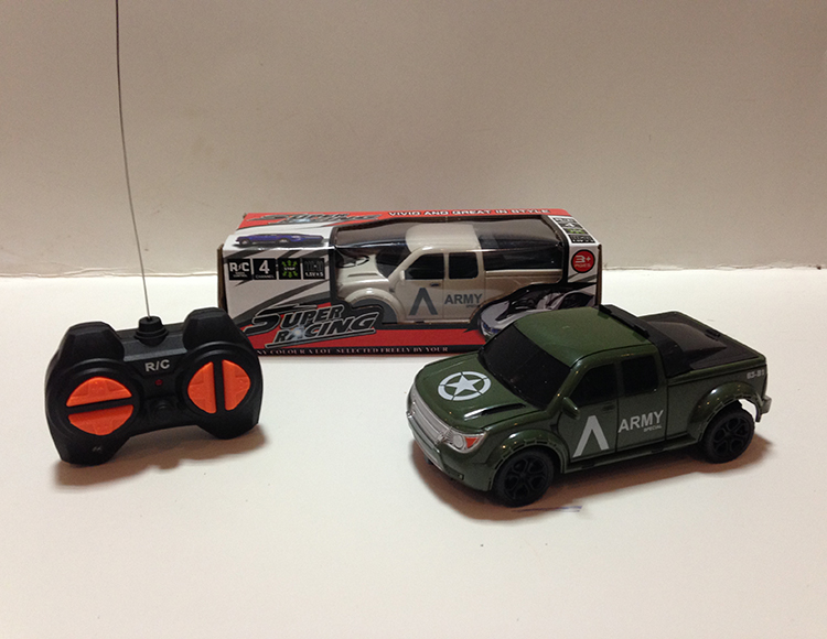 1:28四通皮卡军车 6138-2X