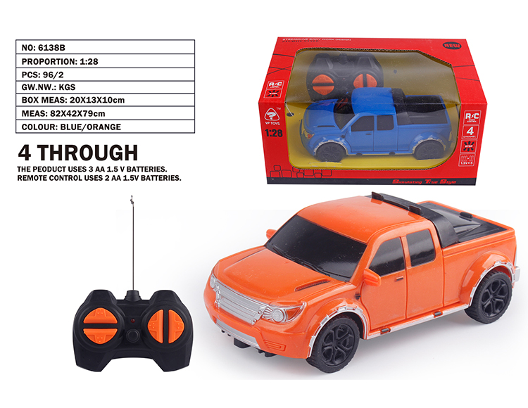 1:28四通皮卡仿真车 6138B