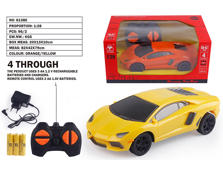 1:28四通兰博基尼仿真车(包电) 6138E