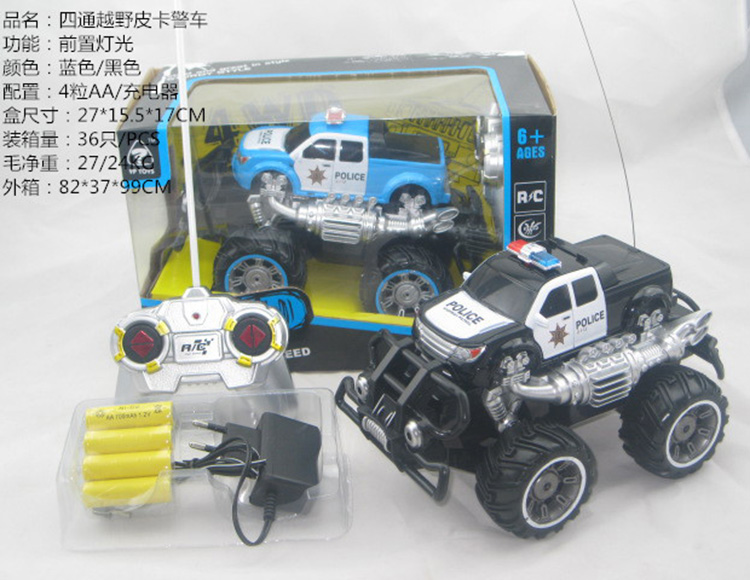 1:18越野皮卡警车(包电) 6139H
