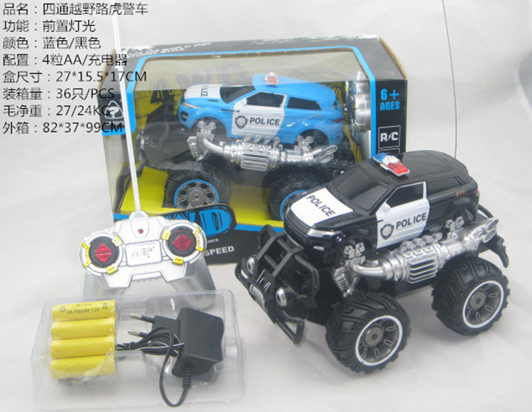 1:18越野路虎警车(包电) 6139K
