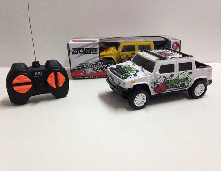 1:28悍马四通遥控车，车身移印 6141AX