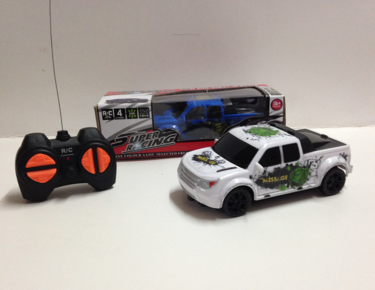 1:28皮卡四通遥控车，车身移印 6141BX