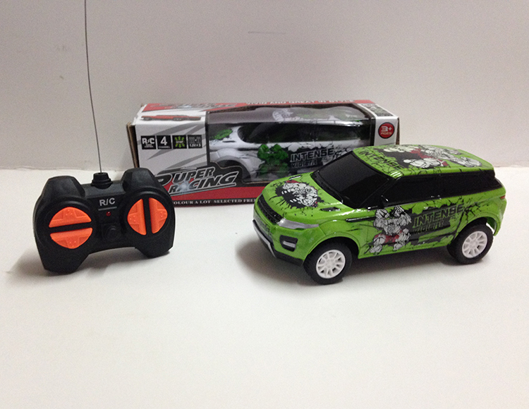 1:28路虎四通遥控车，车身移印 6141DX