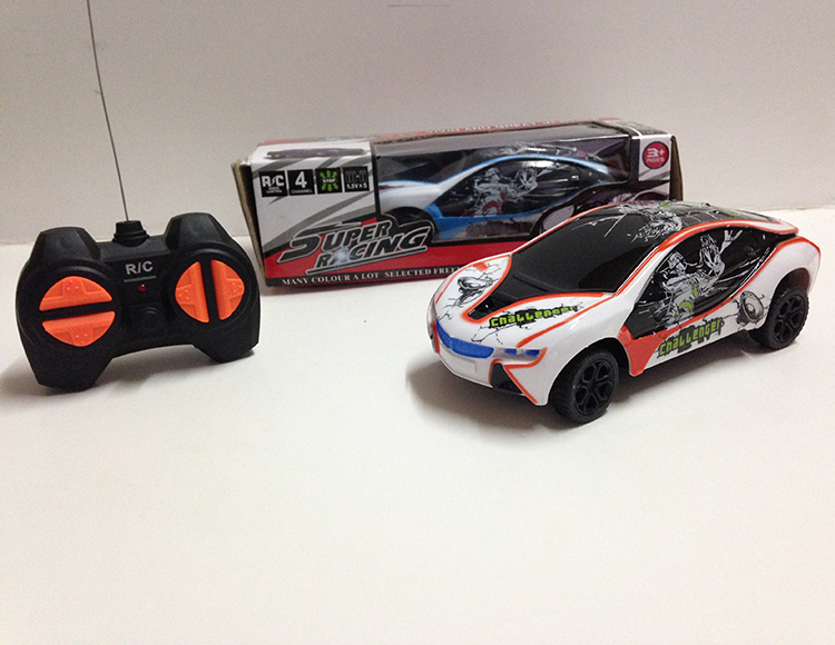 1:28宝马I8四通遥控车，车身移印 6141FX