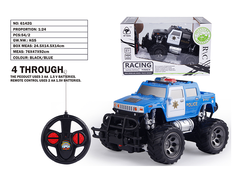1:24悍马越野警车 6142G