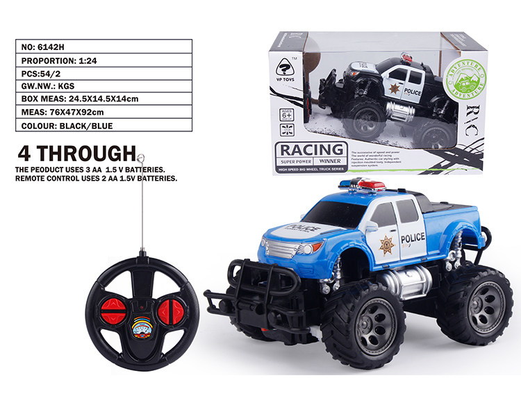 1:24皮卡越野警车 6142H
