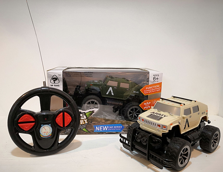 1：22越野悍马军车 6143-1