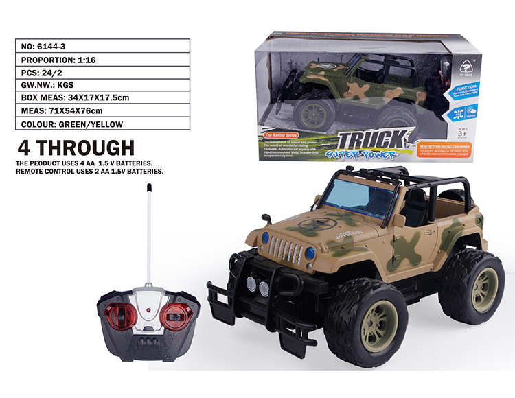 1:16吉普越野军车 6144-3