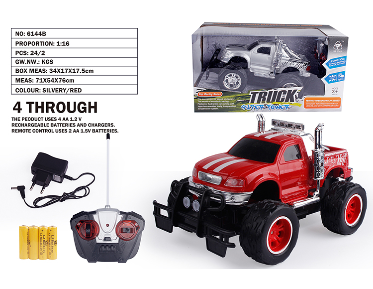 1:16皮卡越野仿真车(包电) 6144B