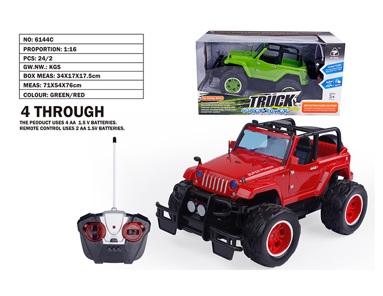 1:16吉普越野仿真车 6144C