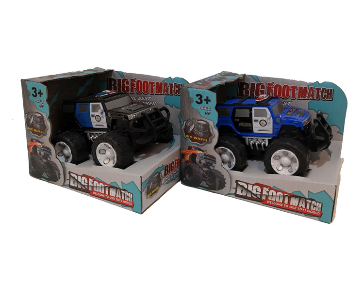 1:43迷你越野悍马警车 6150G