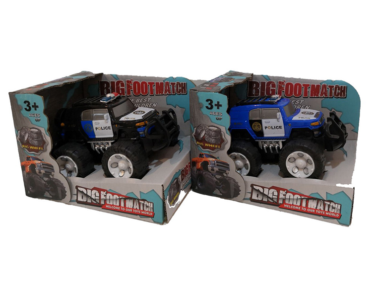 1:43迷你越野丰田警车 6150L