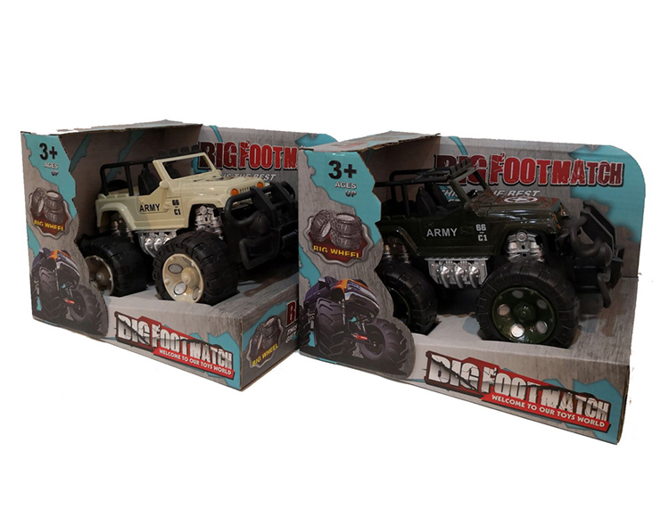 1：28吉普军车惯性车 6151-3