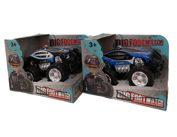 1：28宝马i8警车惯性车 6151M