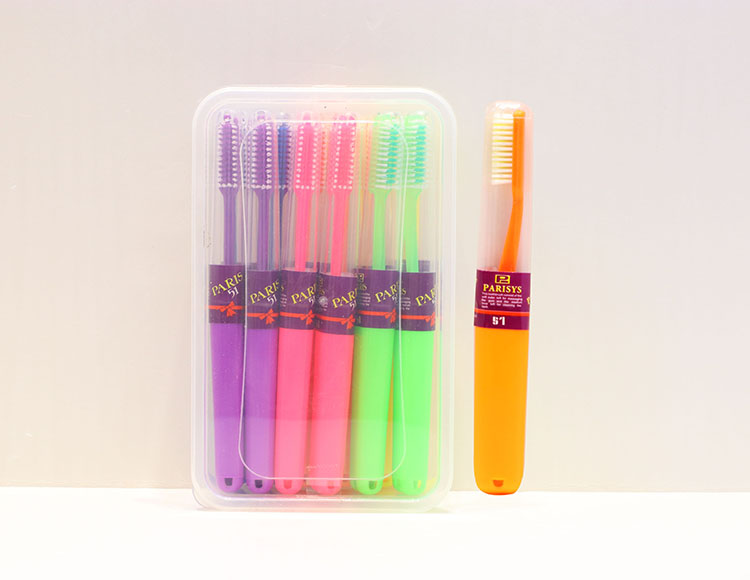 巴黎12支1保鲜盒（小牙刷 01403-1