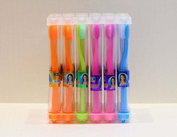 牙刷圆筒插卡尼龙毛 K-109A