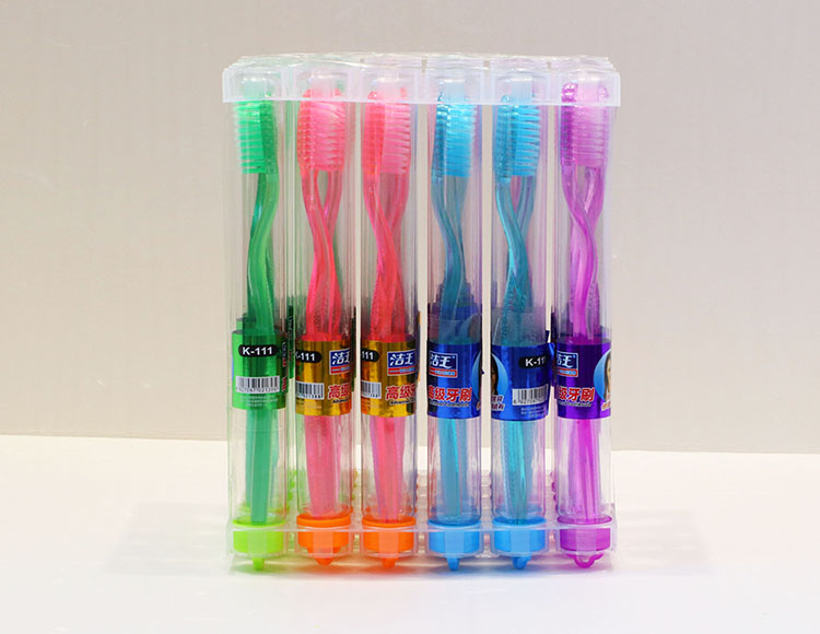 牙刷圆筒插卡尼龙毛 K-111A