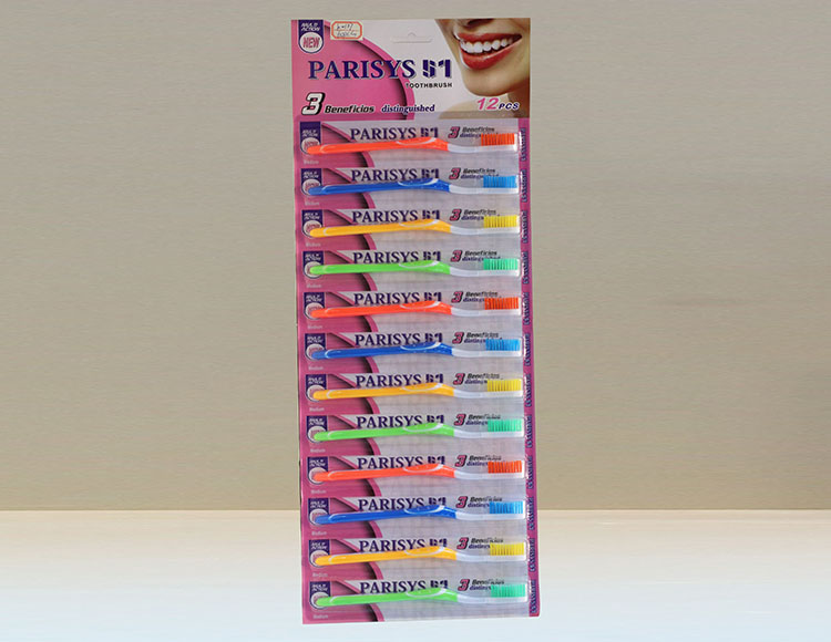 牙刷12支1卡19003无牙刷套 K-137