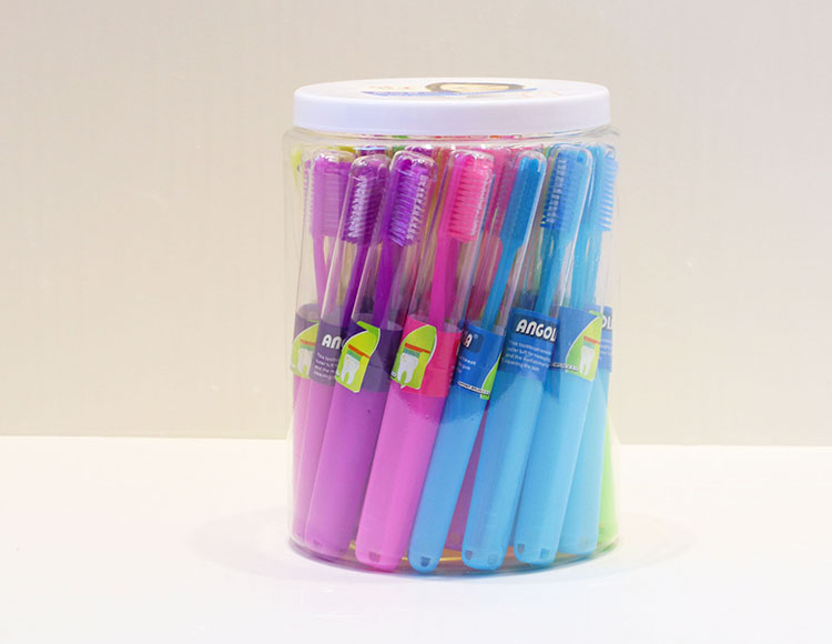 36支巴黎牙刷一桶安哥拉牌 K-83