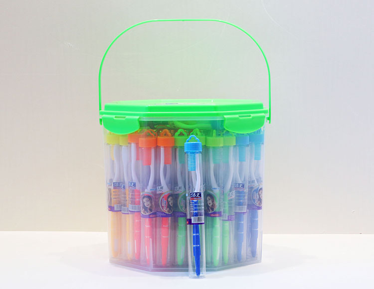 大八角桶大圆管牙刷19002 ZH-015