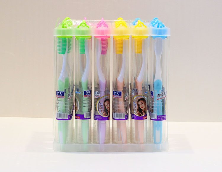 大圆管牙刷30支一卡座19002 ZH-015B