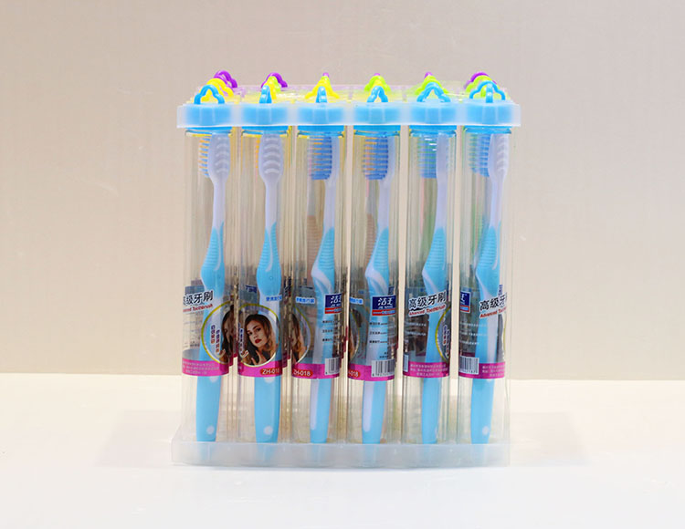 大圆管牙刷30支一卡座19004 ZH-018
